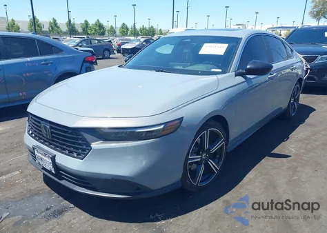 2023 Honda Accord Hybrid Sport из США, поврежденный, VIN 1HGCY2F56PA055045